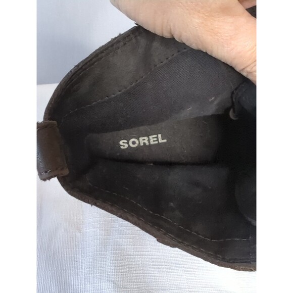 NWOT Sorel Cate the Great 9.5 Size Women's Bootie Brown Combat Boots Ankle Lace - Picture 10 of 10